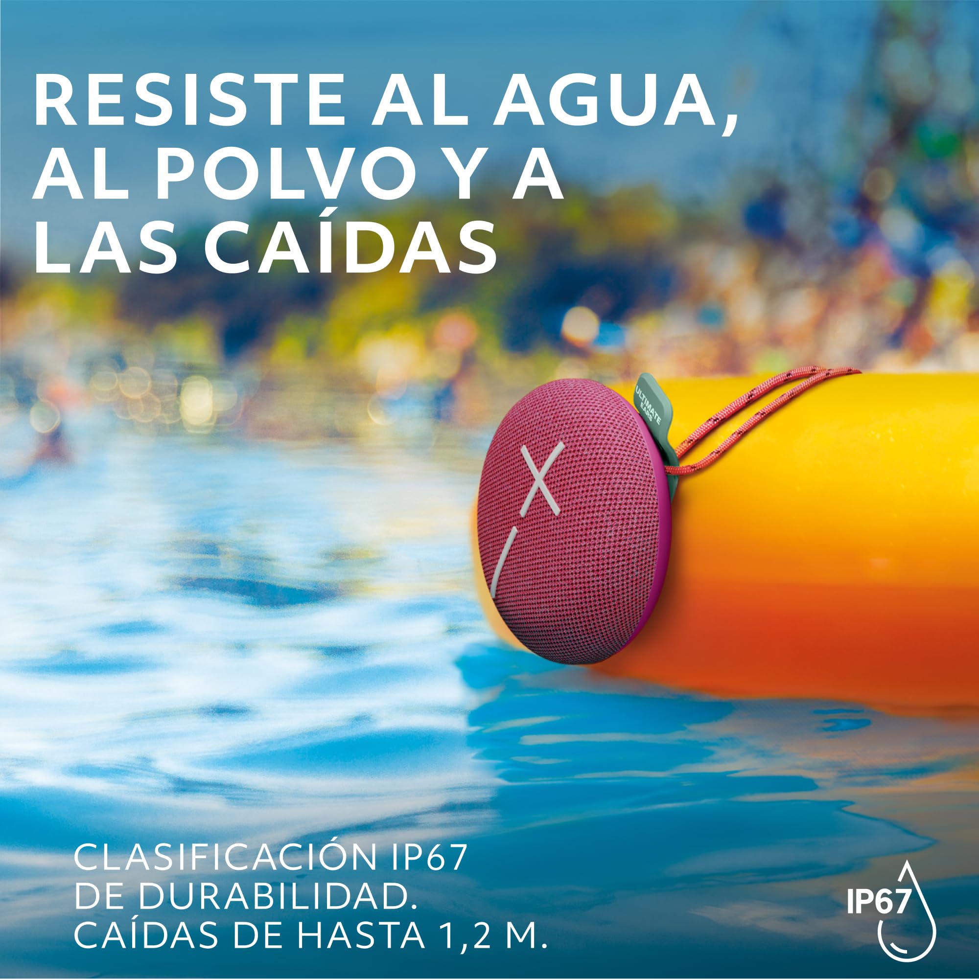 Ultimate Ears MINIROLL, Altavoz Bluetooth Resistente al Agua