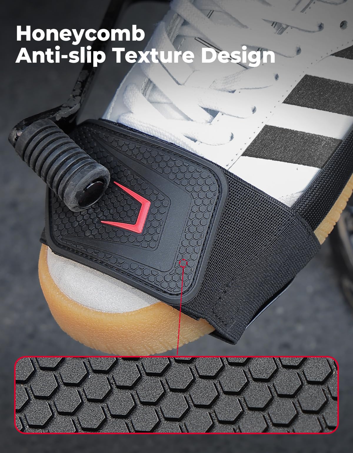KEMIMOTO Protector de zapatos para motocicleta, almohadilla de protección para cambio de marchas
