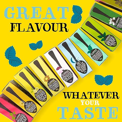 Miniatura 5 de Clipper - Té de hierbas, 5 sabores, orgánico, a base de plantas, ideal sobre hielo, 1 paquete variado, 20 bolsas de té sin blanquear