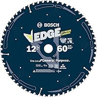 Vista 20 de BOSCH DCB760 - Hoja de sierra circular de 7-1/4 pulgadas con borde de 60 dientes para acabado extrafino