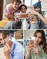 Vista 2 de HiWe for MagSafe Wallet, Strongest Magnetic Wallet for iPhone 17/16/15/14/13/12 Series, 7 Cards Holder, Leather Minimalist Slim RFID, 1 Slot, Brown