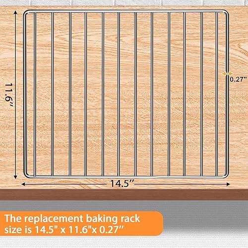 Miniatura 2 de GWY Rejilla de alambre para freidora de aire Ninja Foodi 10 en 1 DT251 Horno tostador de convección digital, accesorios de repuesto para freidora de