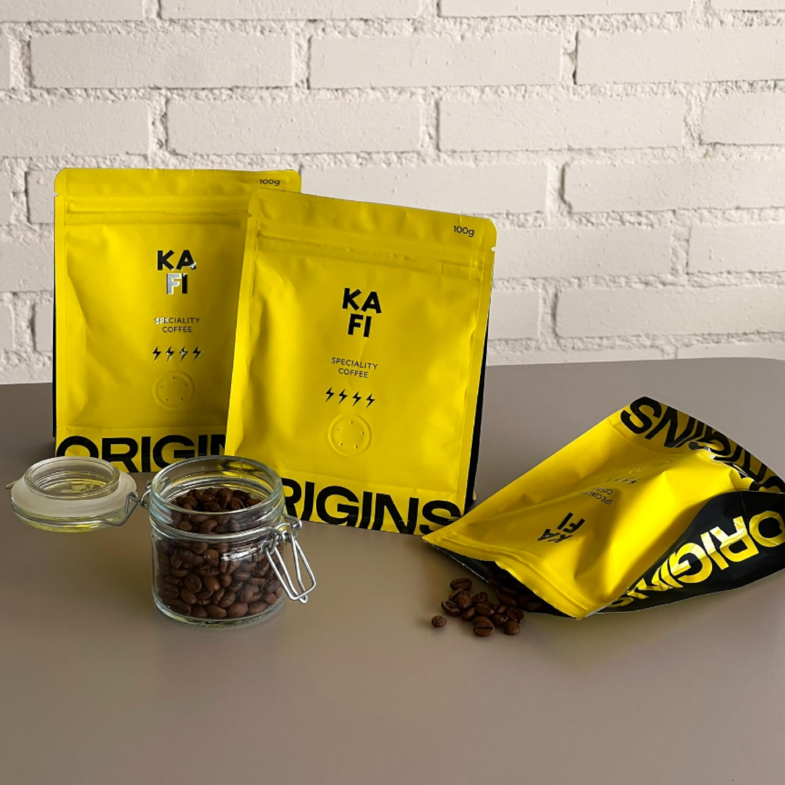 KAFI - Pack Degustación Café en Grano de Especialidad (9 x 100g) - 100% Arábica de Tueste Natural - 9 Orígenes (Brasil, Colombia, Etiopía y Más) - Ideal para Cafetera Superautomática y Molinillo