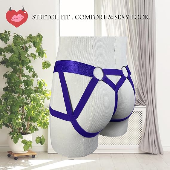 JOCKMAIL Jock Straps for Men Sexy Jockstrap Comfortable Men's Thong Underwear for Athletic, Gym & Clubwear