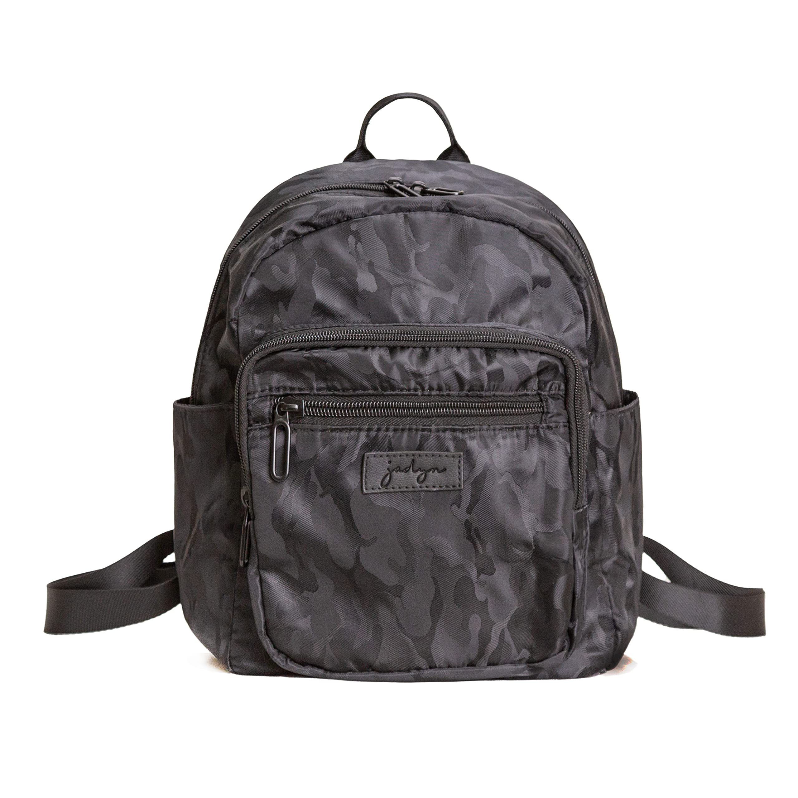 Jadyn Mini Backpack for Women, Small Backpack Purse for Women, Mini Travel Bag, 8.5 Liter Daypack, Millie Backpack with Cute Designs (Abstract Black)