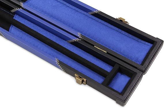 2 Piece Deluxe Arrow Design Snooker & Pool Hard Cue Case