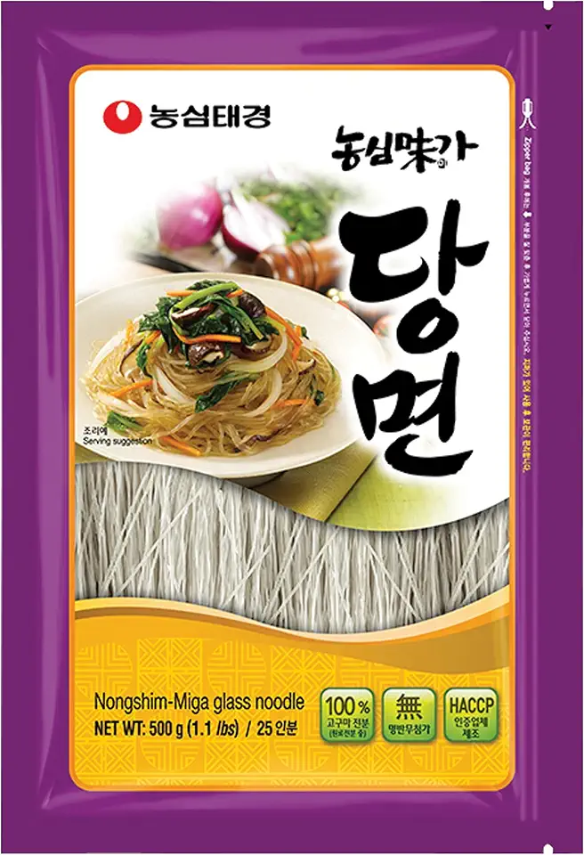 Nongshim Macarrão de Batata Doce Harusame Otaste - 500 Gramas