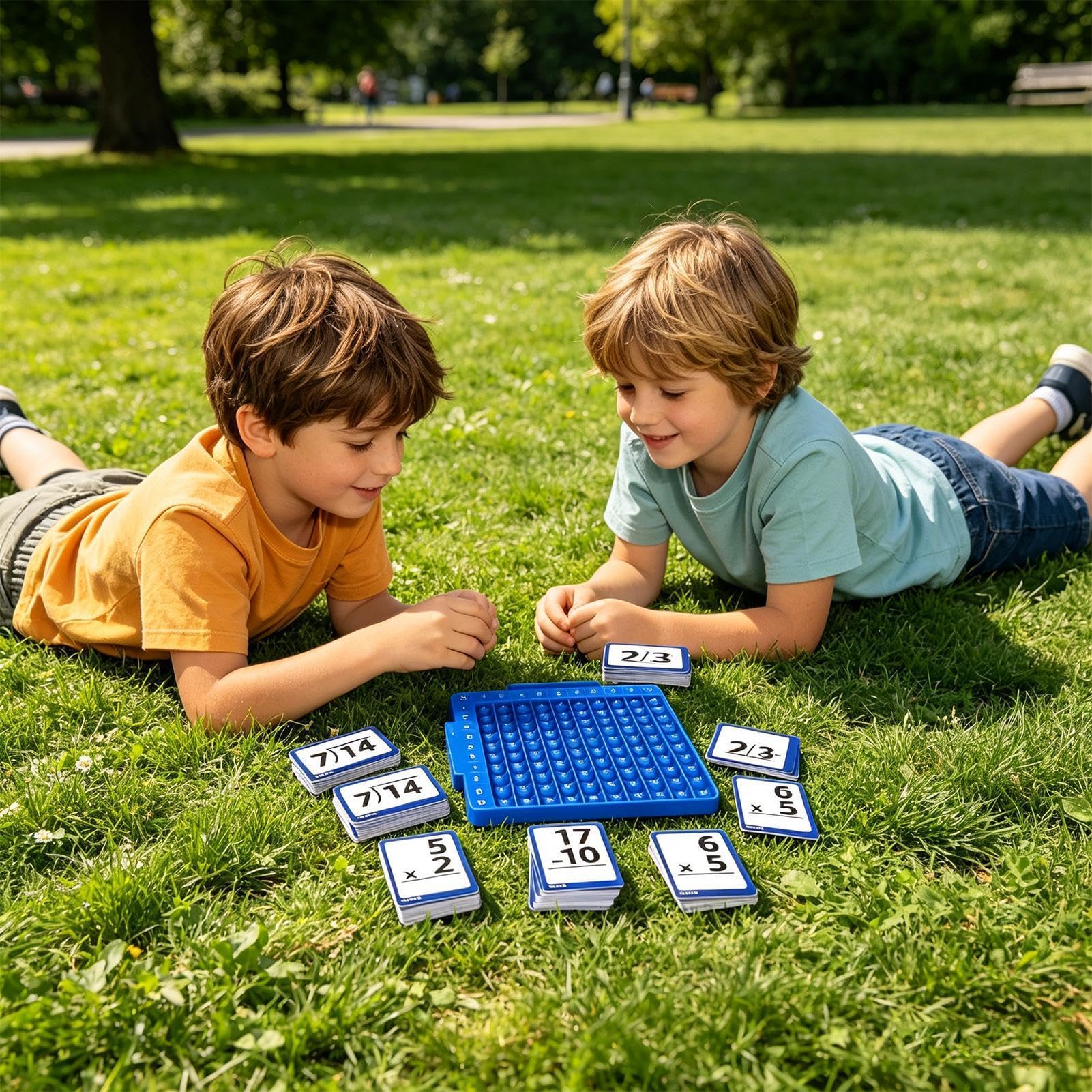 Set di schede flash matematiche - Tavola di moltiplicazione completa, addizione, divisione di sottrazione, giocattolo didattico | Schede informative educative portatili per bambini della scuola matern