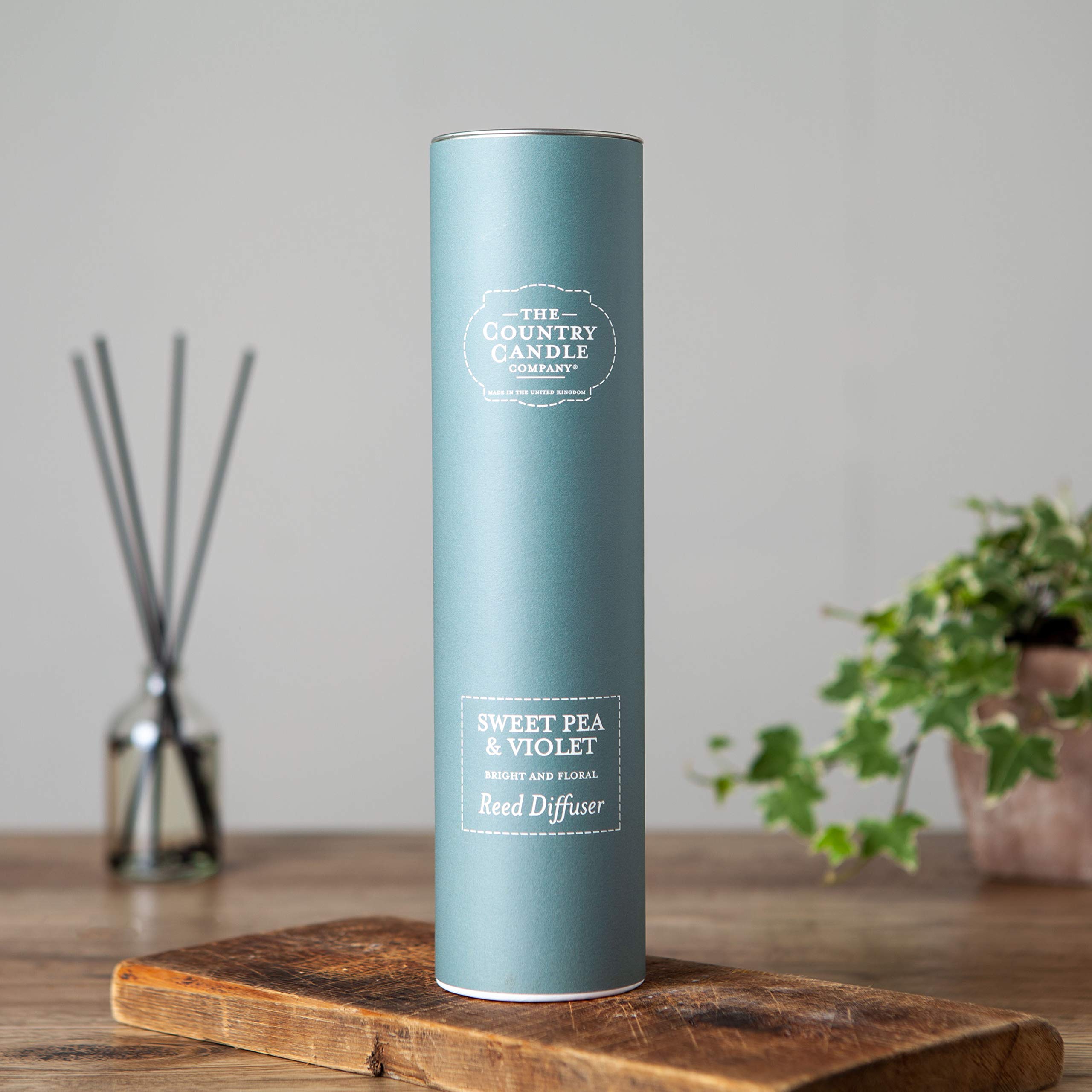 The Country Candle Co. Sweet Pea & Violet Pastel 100ml Reed Diffuser