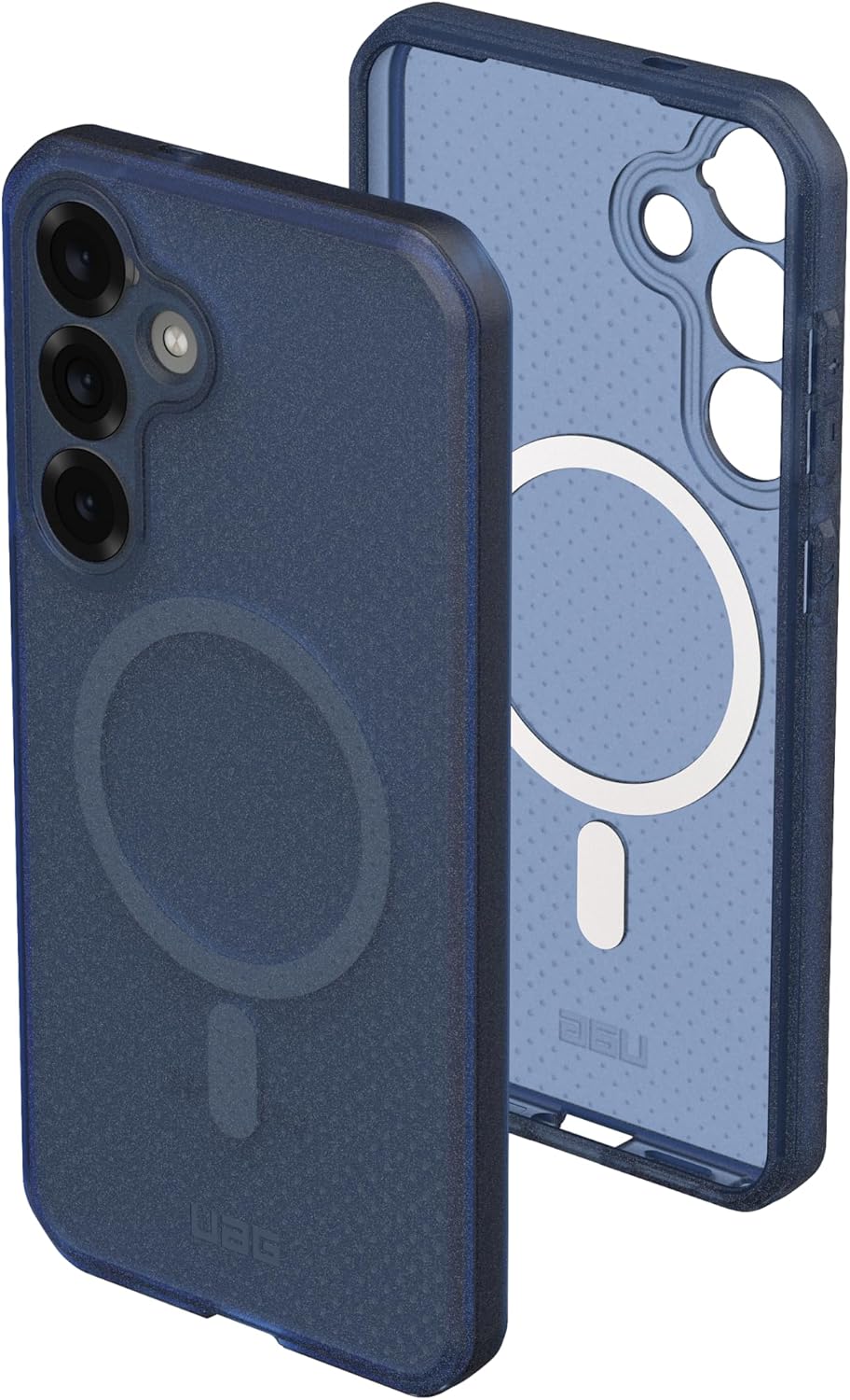 URBAN ARMOR GEAR UAG Designed for Samsung Galaxy S25 Plus Case 6.7" DOT - Compatible with Magnetic Charging Slim Transparent Rugged Military Drop Tested Protective Cover, Cloud Blue