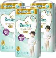 パンパース　肌いち　パンツ　L  156枚× 2箱　(312枚) Amazon | 【セット買い】【パンツ Lサイズ】パンパース オムツ