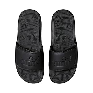PUMA Men's Cool Cat 2.0 Hook and Loop Slide Sandal