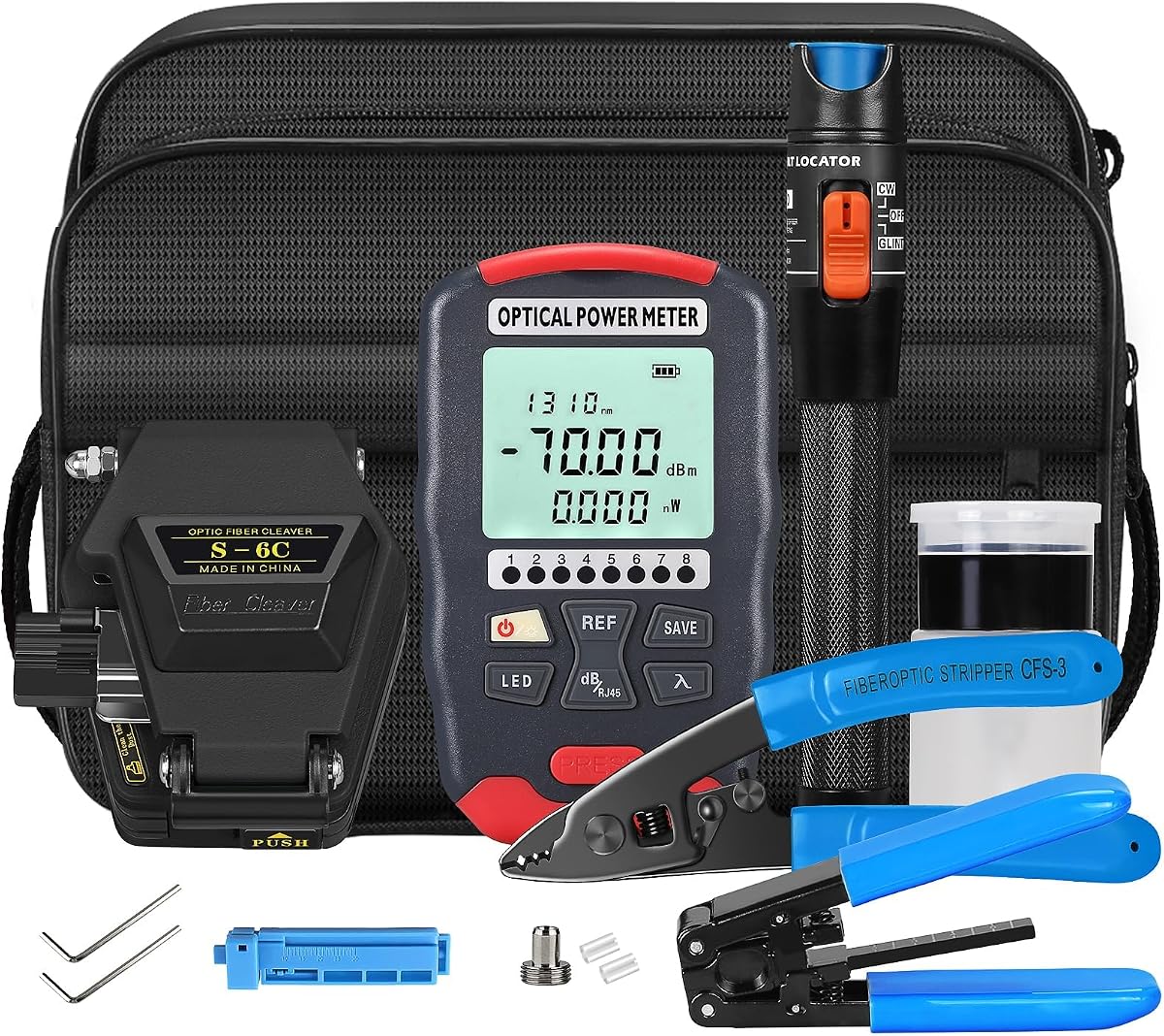 Fiber Optic Terminal kit 9-in-1
