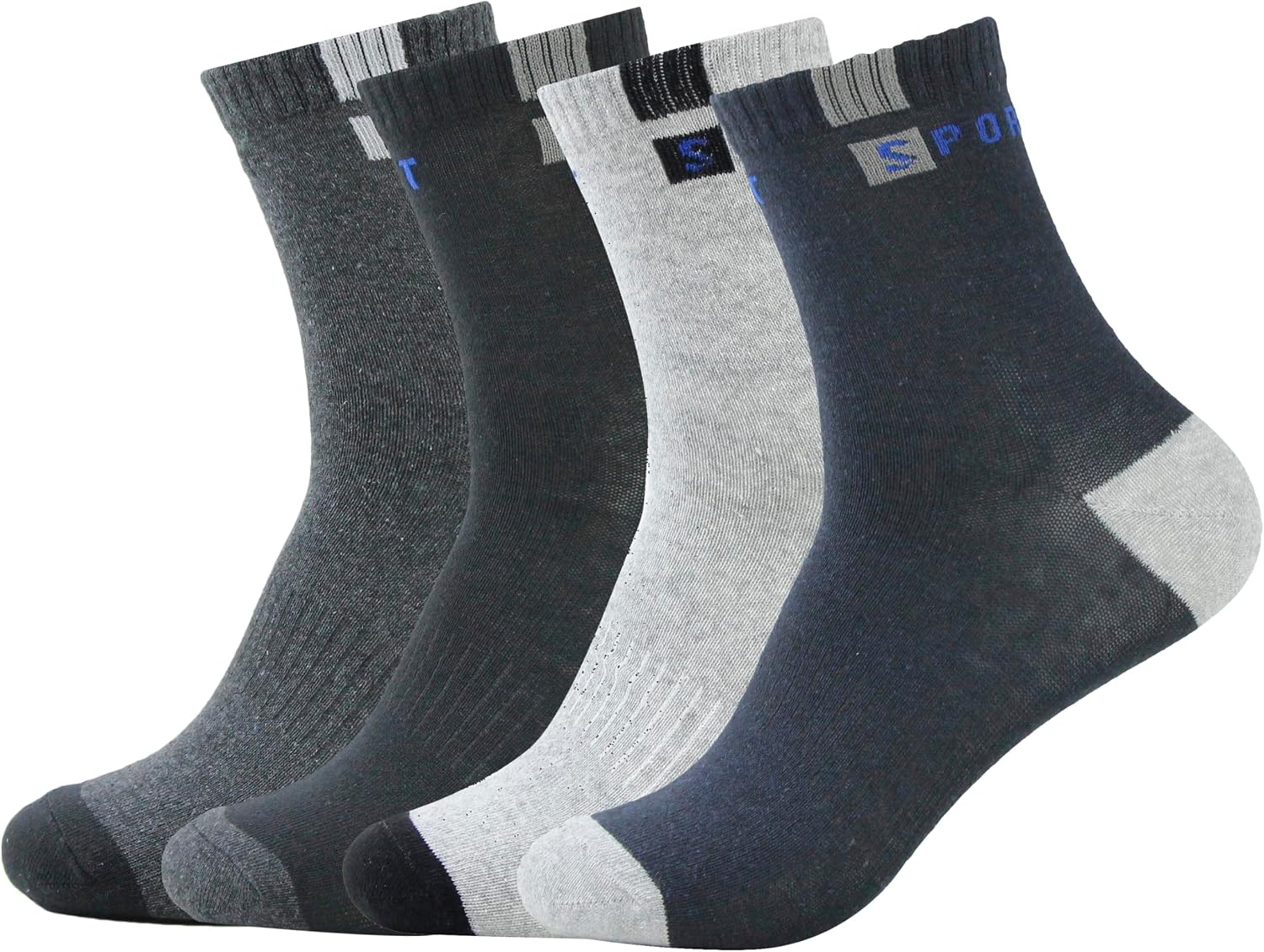 Kit 12 Pares Meia masculina Adulto Longo sporte Kit 12 Pares Meia masculina Adulto Longo sporte