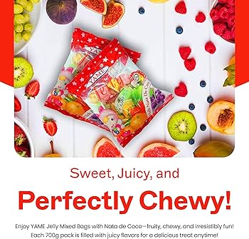 Amazon.com : Jelly Mixed Bag - Organic Assorted Fruit Flavors