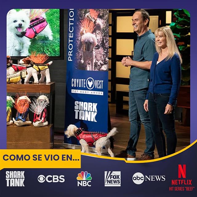 Foto 6 de 8 de CoyoteVest SpikeVest Arnés para perros pequeños