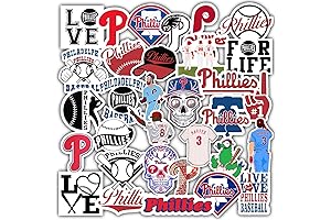 Phillies Aesthetic Stickers Pack