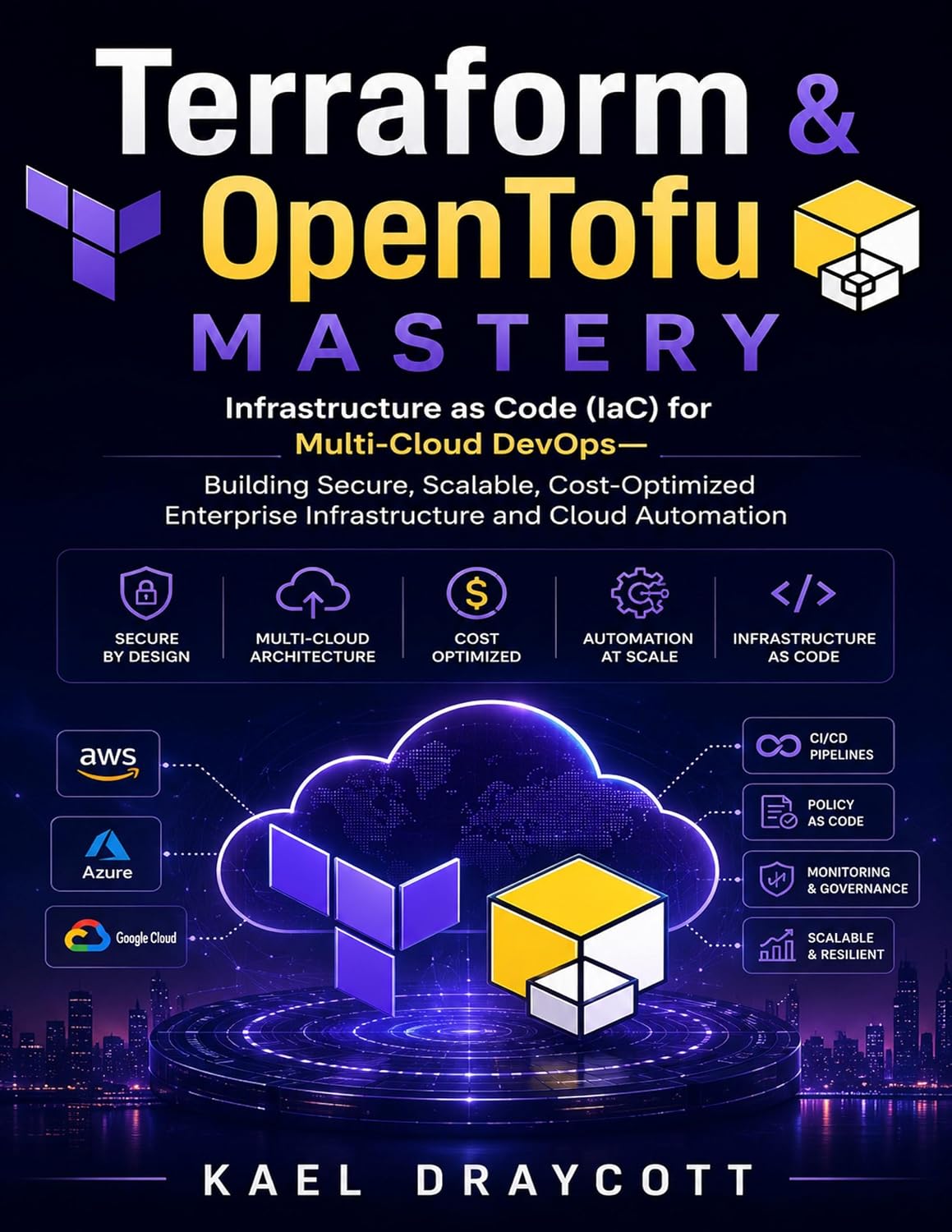 Terraform & OpenTofu Mastery: Infrastructure as Code (IaC) for Multi-Cloud DevOps—Building Secure, Scalable, Cost-Optimized Enterprise Infrastructure and Cloud Automation (DevTech series Book 15)