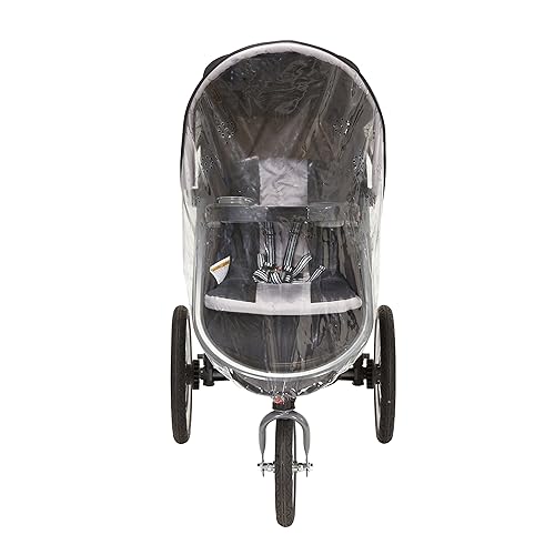 Miniatura 2 de Sashas - Funda para lluvia y viento para el cochecito deportivo Graco FastAction Fold Click Connect