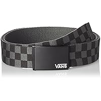 Vans Deppster II Web Belt Cintura, Nero (Black/Charcoal)