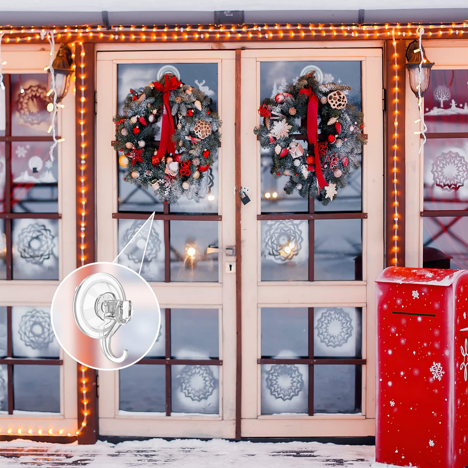 Amazon.co.jp: Jac&Olvia 吸盤フック 真空 2個セット 3kg 耐荷重