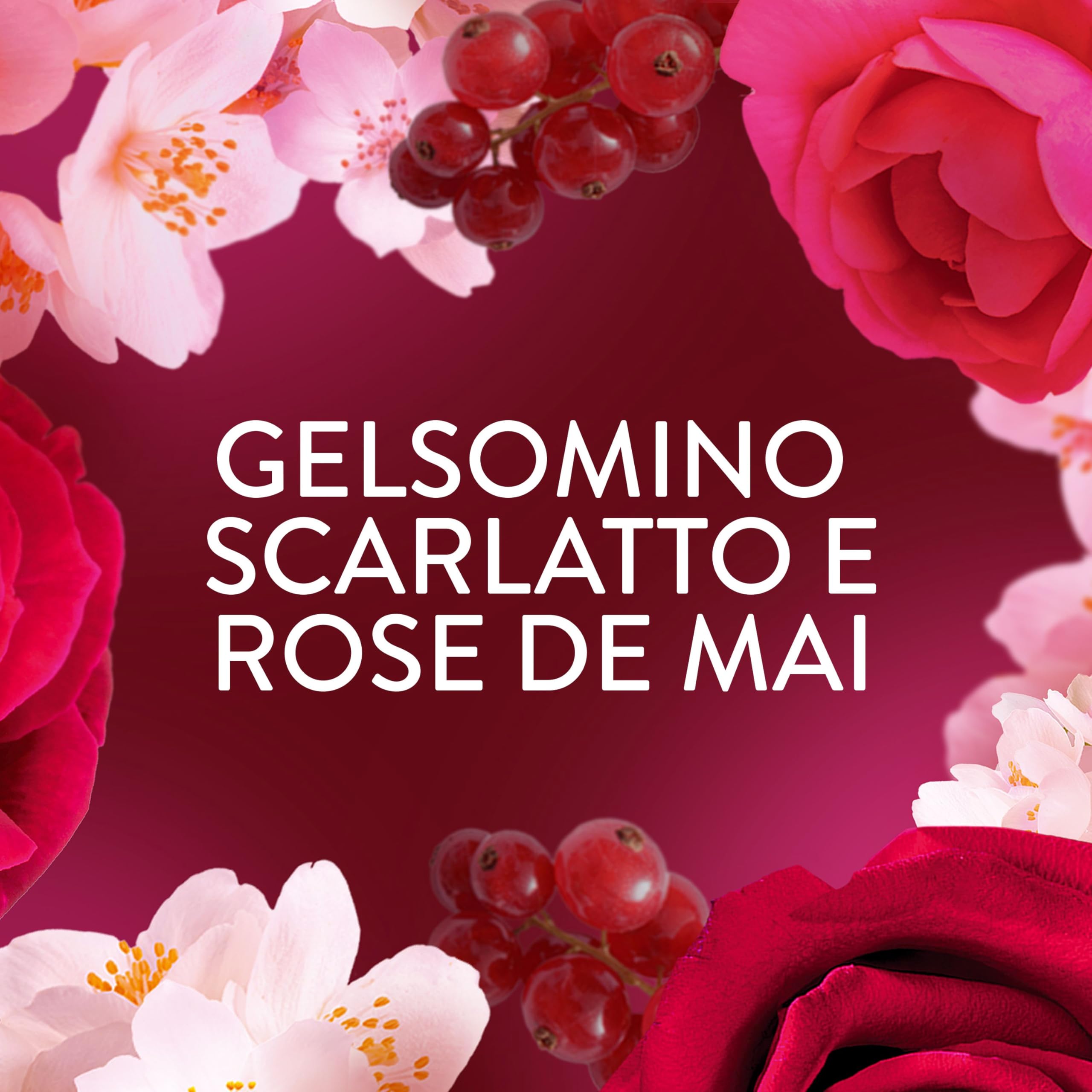 Lenor Ammorbidente Lavatrice Concentrato 440 Lavaggi (8X55), Gelsomino Scarlatto E Rose De Mai, Freschezza Che Dura 3 Volte Più A Lungo Con Tecnologia Olii Profumati