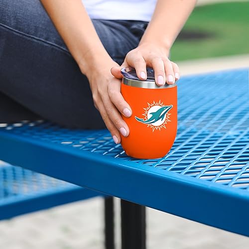 Miniatura 80 de FOCO NFL - Taza de viaje de 12 onzas con aislamiento con logotipo de equipo de la NFL para adultos