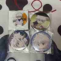 HUNTER×HUNTER　J-WORLD キルア　缶バッジ　2点セット HUNTER×HUNTER J-WORLD キルア 缶バッジ 2点セット