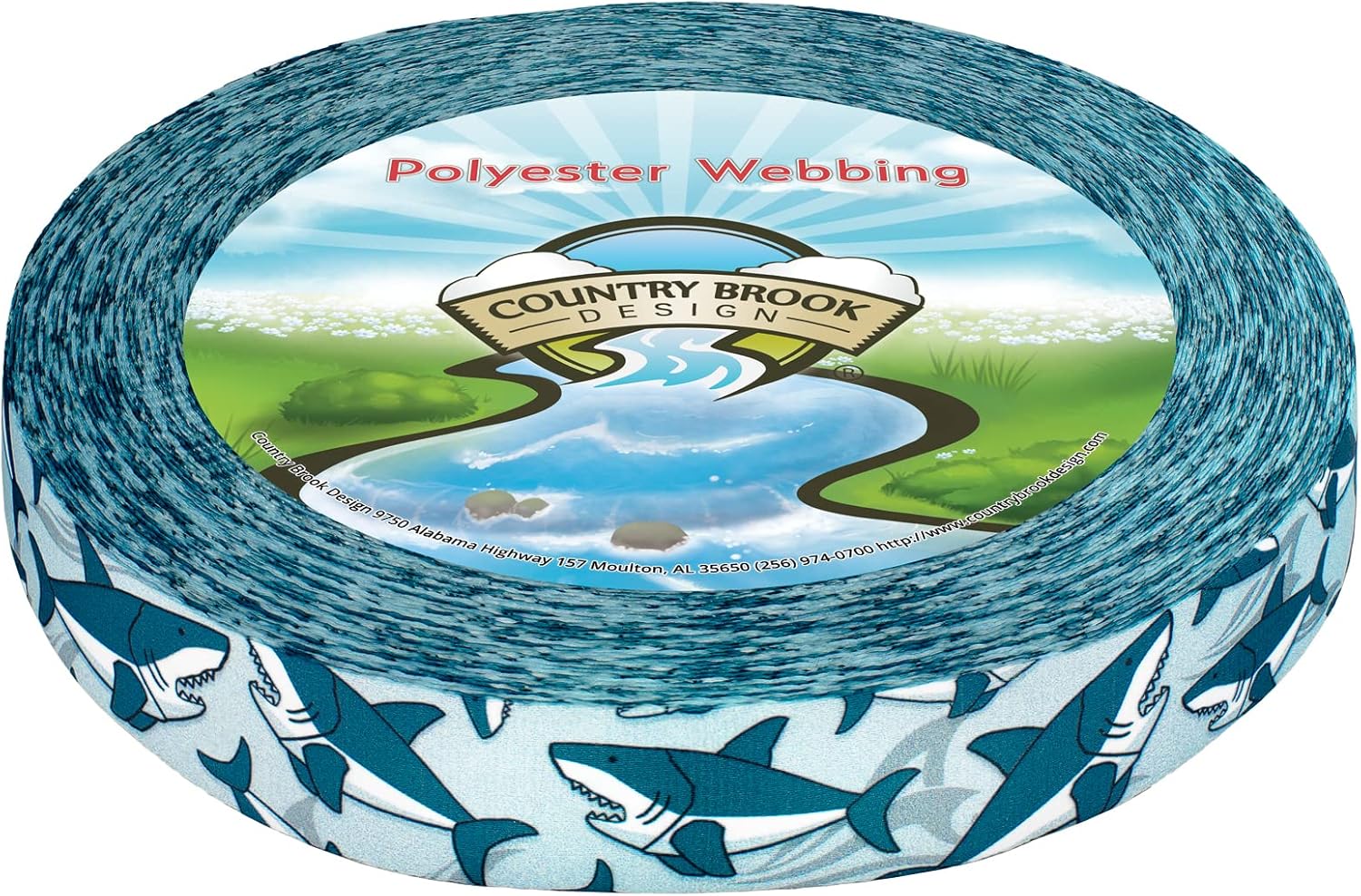 Country Brook Design - Sharks Photo Quality Polyester