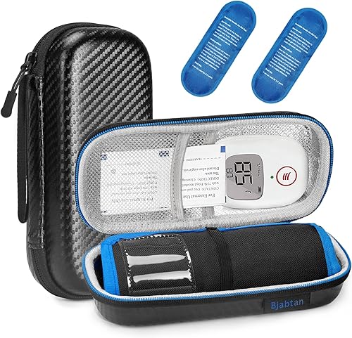 Estuche de viaje para diabéticos con enfriador de insulina para organizador de viaje para medicamentos forro de doble aislamiento estuche de disponible en Yaxa Colombia