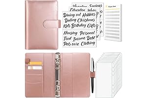 Sooez Budget Binder: Cash Saving Envelopes for Smart Budgeting