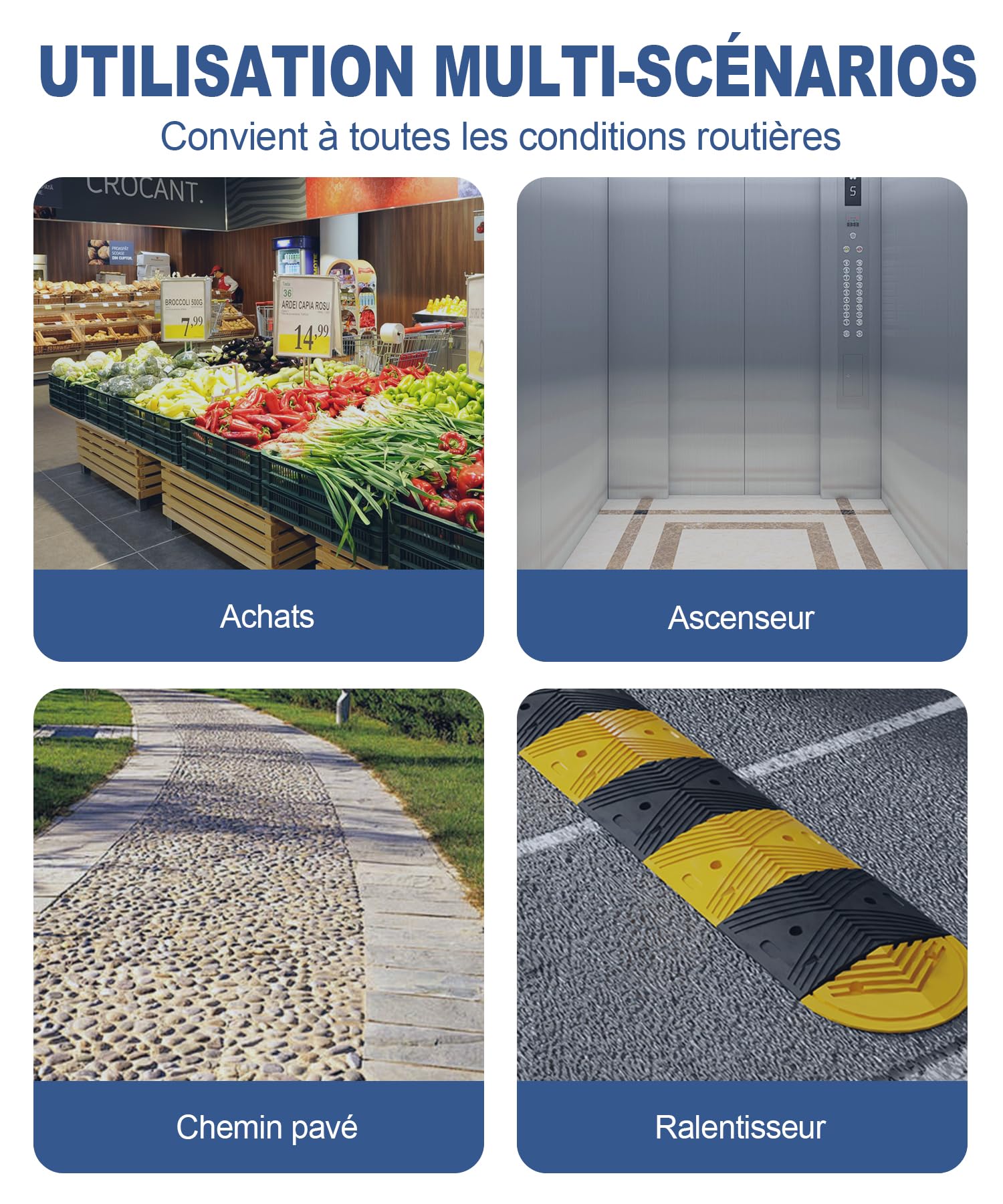 Z01 Scooter Électrique 4 Roues pour Personnes à Mobilité Réduite, Pliable et Léger, Siège avec Dossier, Batterie Li-ion 12Ah Autonomie Longue 20km, Sécurité Renforcée (Z01-Rouge)
