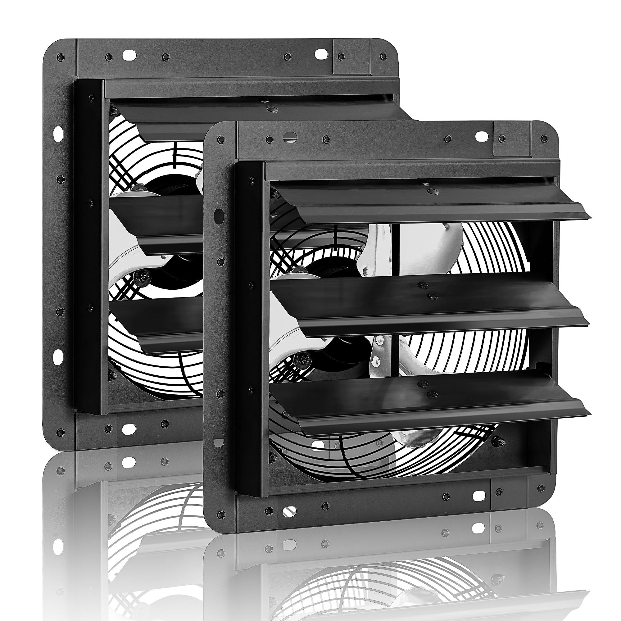 View 1 of *PARTS ONLY ON ONE FAN*
Windigaga 8" Shutter Exhaust Fan (2-Pack)