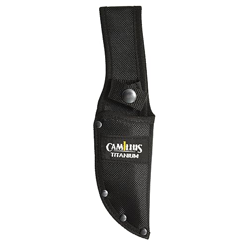 Miniatura 3 de Camillus Roto - Cuchillo de hoja fija de acero inoxidable 420 resistente a la corrosión de 9 pulgadas, para caza al aire libre, con funda protectora