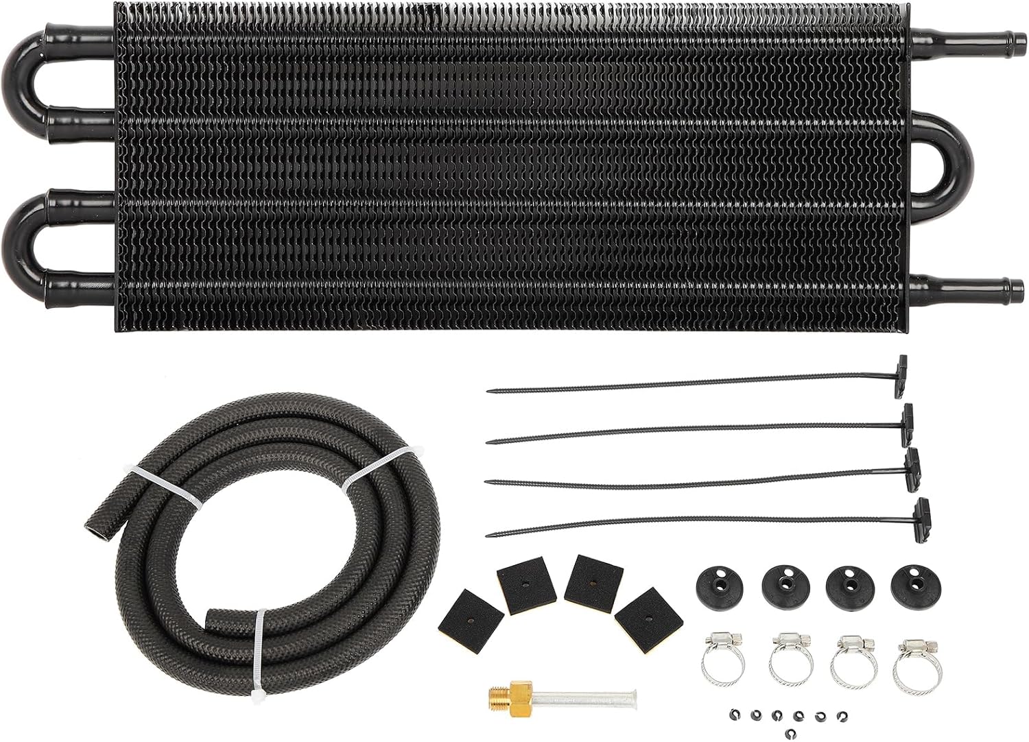 FINDAUTO 4 Rows Engine Transmission Radiator Oil Cooler 02EGZ1004ASL/4 Row oil Cooler for 1992-1995 1999 for Acura for Integra 1.8L 2004 for Acura for MDX 3.5L 1995-1998 for Acura for TL 2.5L