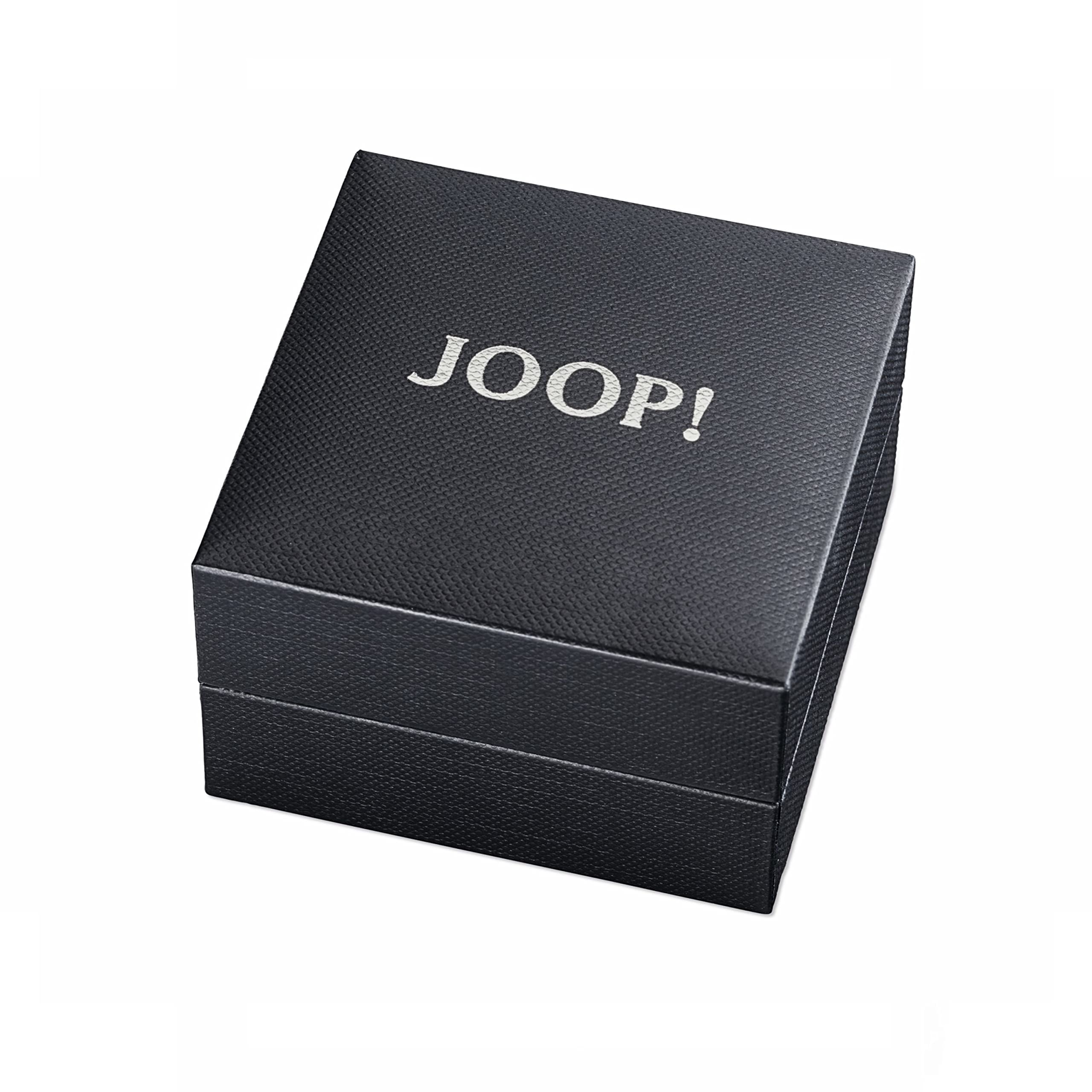 JOOP! Ohrstecker 925 Sterling Silber/Edelstahl Damen, Ohrschmuck, mit Zirkonia synth., Kommt in Schmuck Geschenk Box