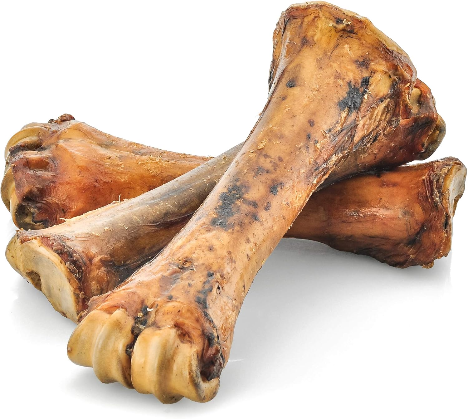 Best Bully Sticks Jumbo Smoked Beef Shin Bones - 3 Count (Pack of 1) - Free-Range, All-Natural, Grass-Fed Snack