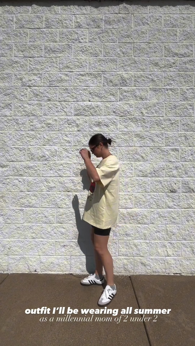 【Aelfric Eden】チェリー グラフィック Tシャツ Aelfric Eden Women Graphic Tees Cherry Oversized T Shirt