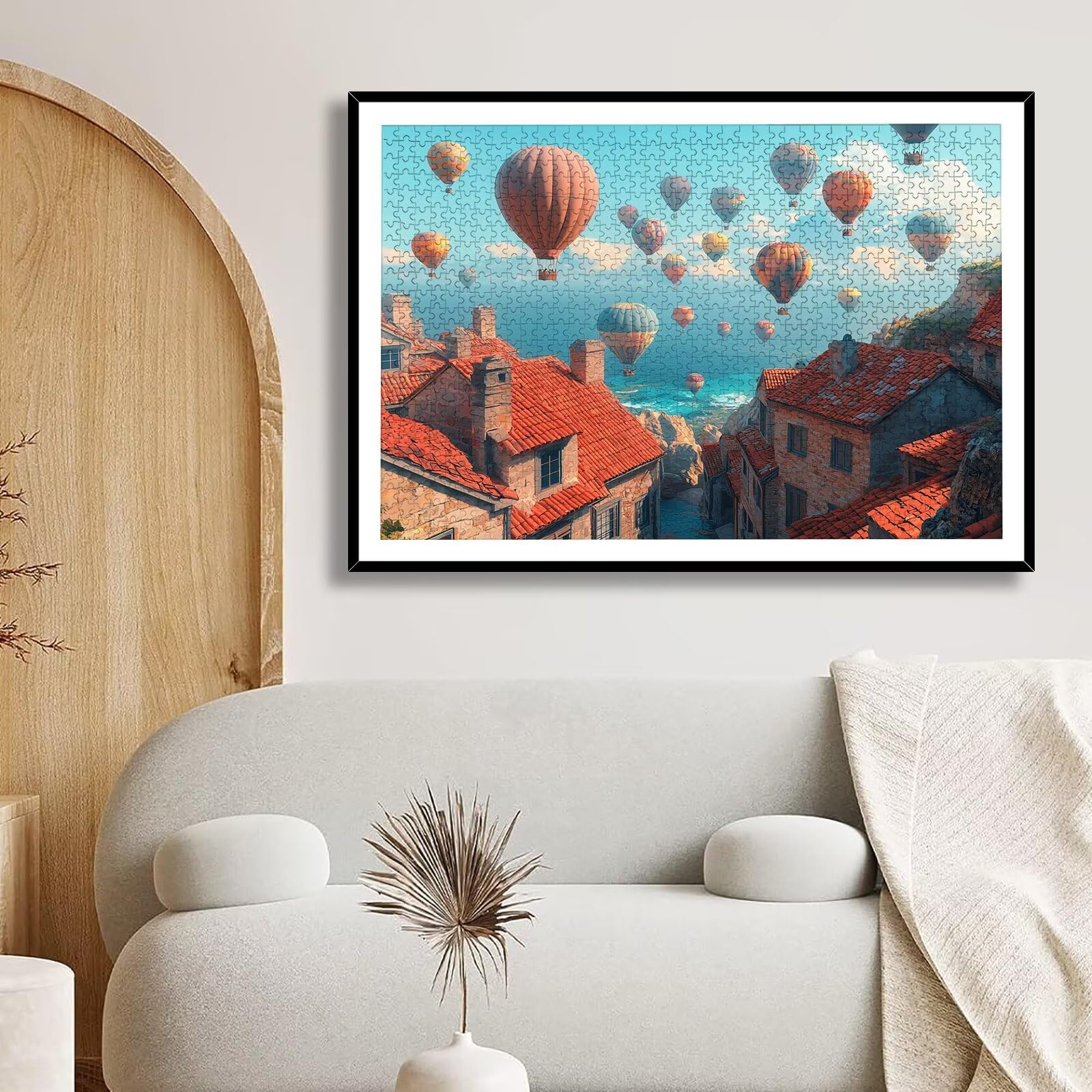 Puzzle 4000 Pezzi Paesaggio, Puzzle Italia 4000 Pezzi Arte per Adulti e Bambini, Misura: 141.5x87.5 cm, Puzzles Legno per Adulti con Squisita Scatola di Imballaggio, Regalo Donna, Regalo Uomo, -9219