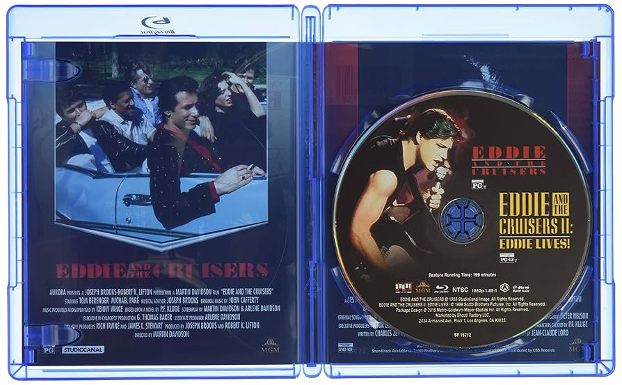 エディ&ザ・クルーザーズ [Blu-ray] Amazon.com: Eddie and the Cruisers / Eddie and the Cruisers