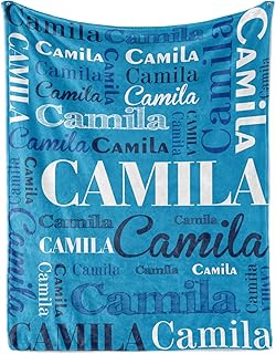 Personalized Name Blanket for Baby Kids, Customized Blanket with Name for Boys Girls, Soft Throws Name Blanket for Toddler New Mom, Personalized Birthday Gifts for Daughter Son, 30