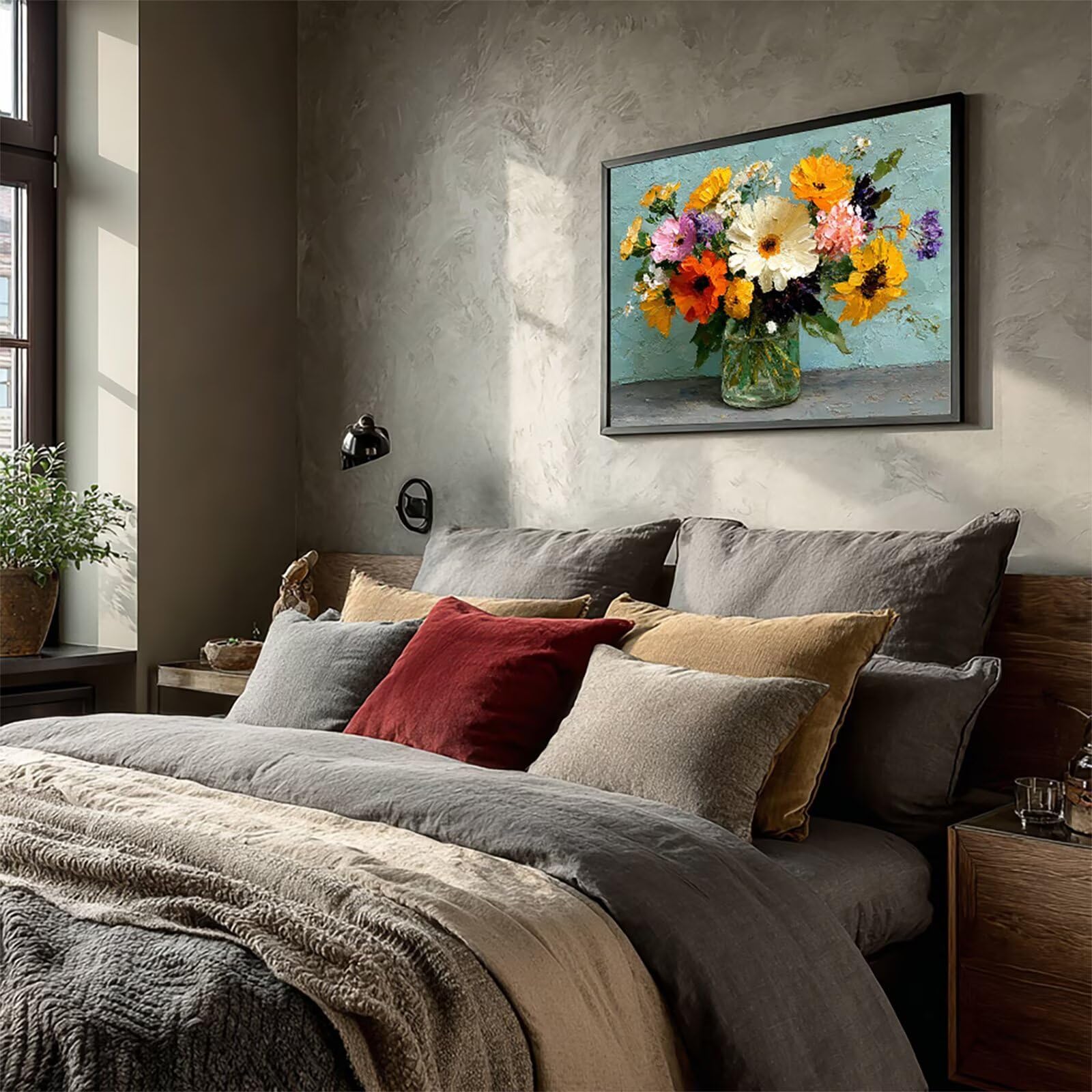 5D Diamond Painting Wazon, Diamond Painting Adult Flower Diy Cross Stitch Painting Diamonds Painting, 5D DIY Adults Diamond Painting, Room Decoration, Summer Gift, 120x90cm 7-7085
