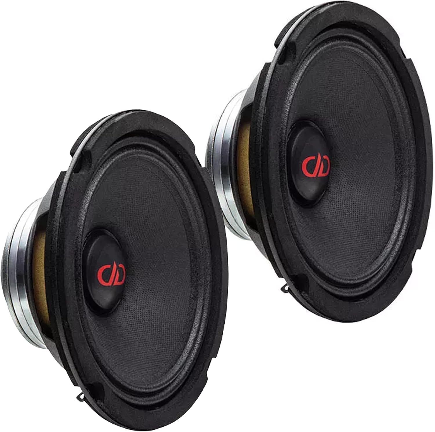 DD Audio VO-MN306-S4 6.5" 200W RMS 4-Ohm Pro Audio Neo Midrange Speakers Pair