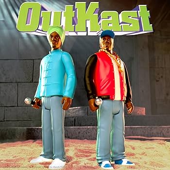 レア商品　希少　OUTKAST BIG BOI & ANDRE 3000 セット Amazon.com: Super7 Outkast Big Boi and André 3000 (ATLiens