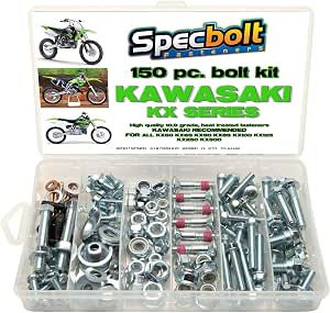 Specbolt 300pc Street Sport Bike Bolt Kit – Honda Yamaha Suzuki Kawasaki Fasteners