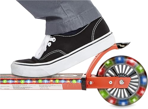 Miniatura 5 de VIRO Rides VR 200 Glow-Rider Kick Scooter con más de 50 luces LED integradas en la cubierta, multicolor