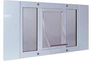 Ideal Pet Products Aluminum Sash Window Pet Door