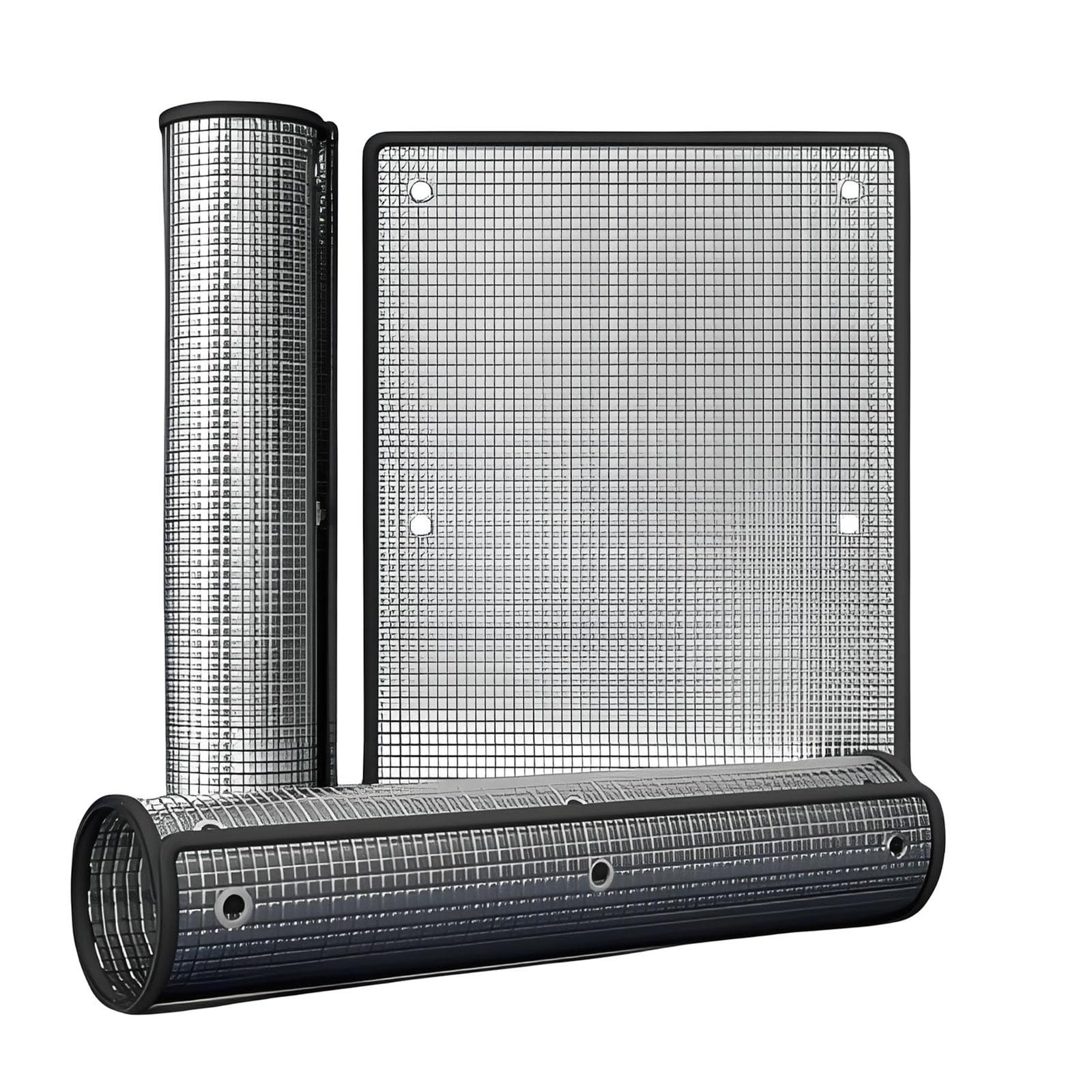 Film Isolation Thermique en Aluminium Réfléchissant, Film de Protection Solaire Anti Chaleur et Anti-UV, Opaque Anti Regard Réutilisable avec Ventouse pour Bureau Garage Maison