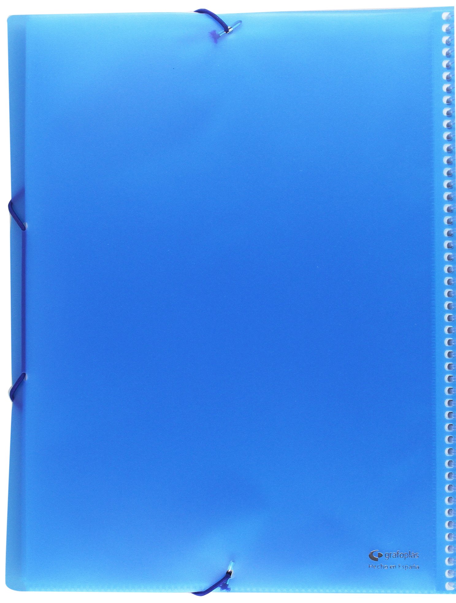 Grafoplas 39884030 - Raccoglitore a 40 Buste, Blu, A4