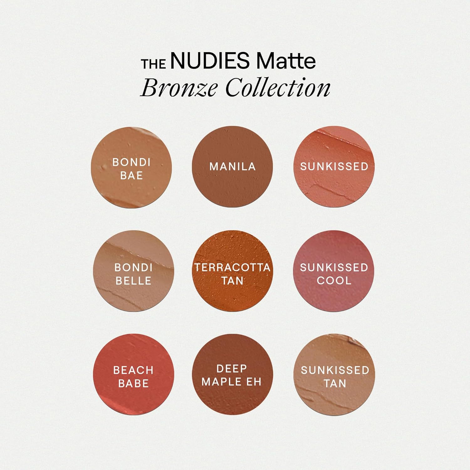 Nudestix Nudies Bronze All Over Matte Bronzing Stick – 3-in-1 Cream Bronzer for Cheeks, Eyes & Lips with Built-In Brush | Natural Contour & Sun-Kissed Glow